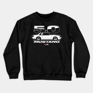 Foxbody 5.0 Ford Mustang Side NOTCH Crewneck Sweatshirt